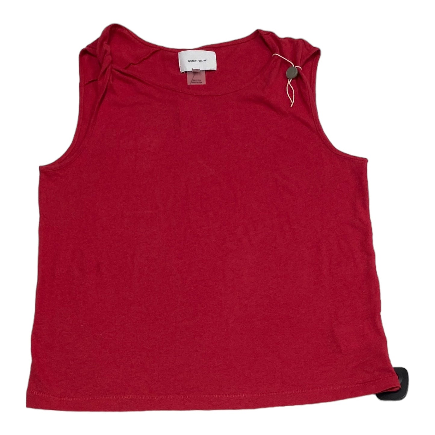 Top Sleeveless By Current/elliott In Red, Size: S