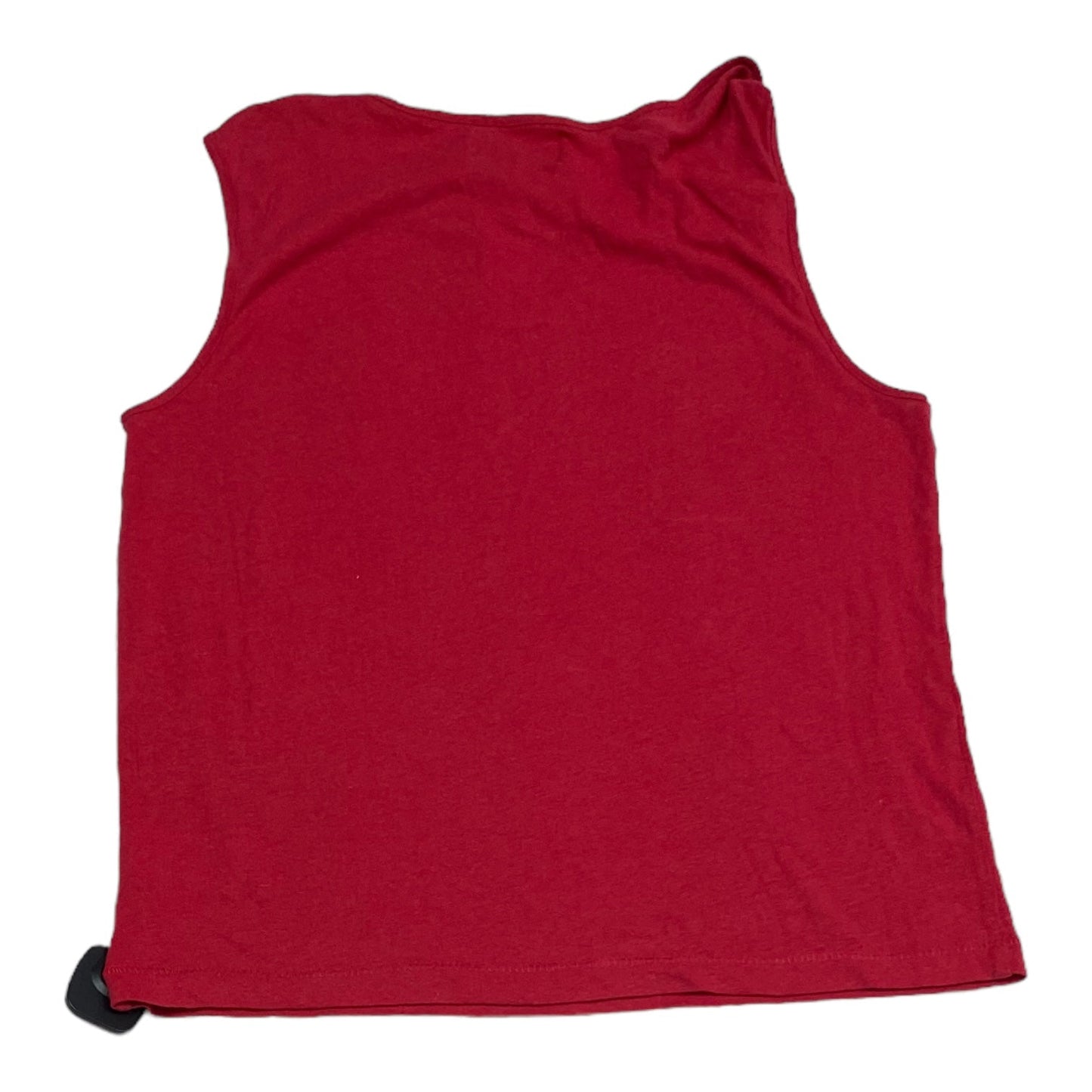 Top Sleeveless By Current/elliott In Red, Size: S