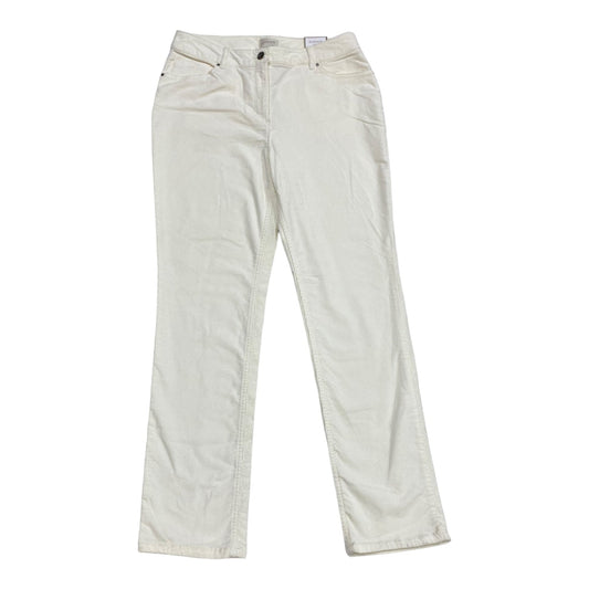 Pants Corduroy By Chicos In Cream, Size: 8