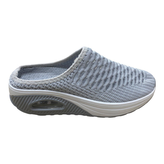 Shoes Flats By Varskarc In Grey, Size: 5