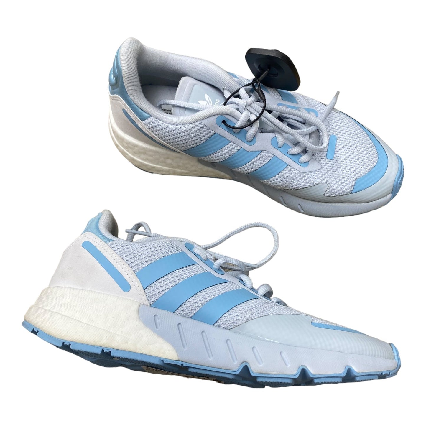 Shoes Athletic By Adidas In Blue & Grey, Size: 6.5