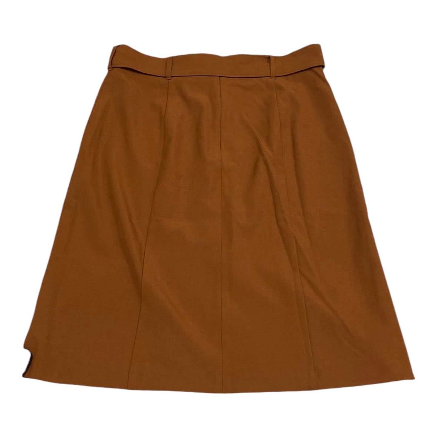 Skirt Midi By Banana Republic In Brown, Size: 10