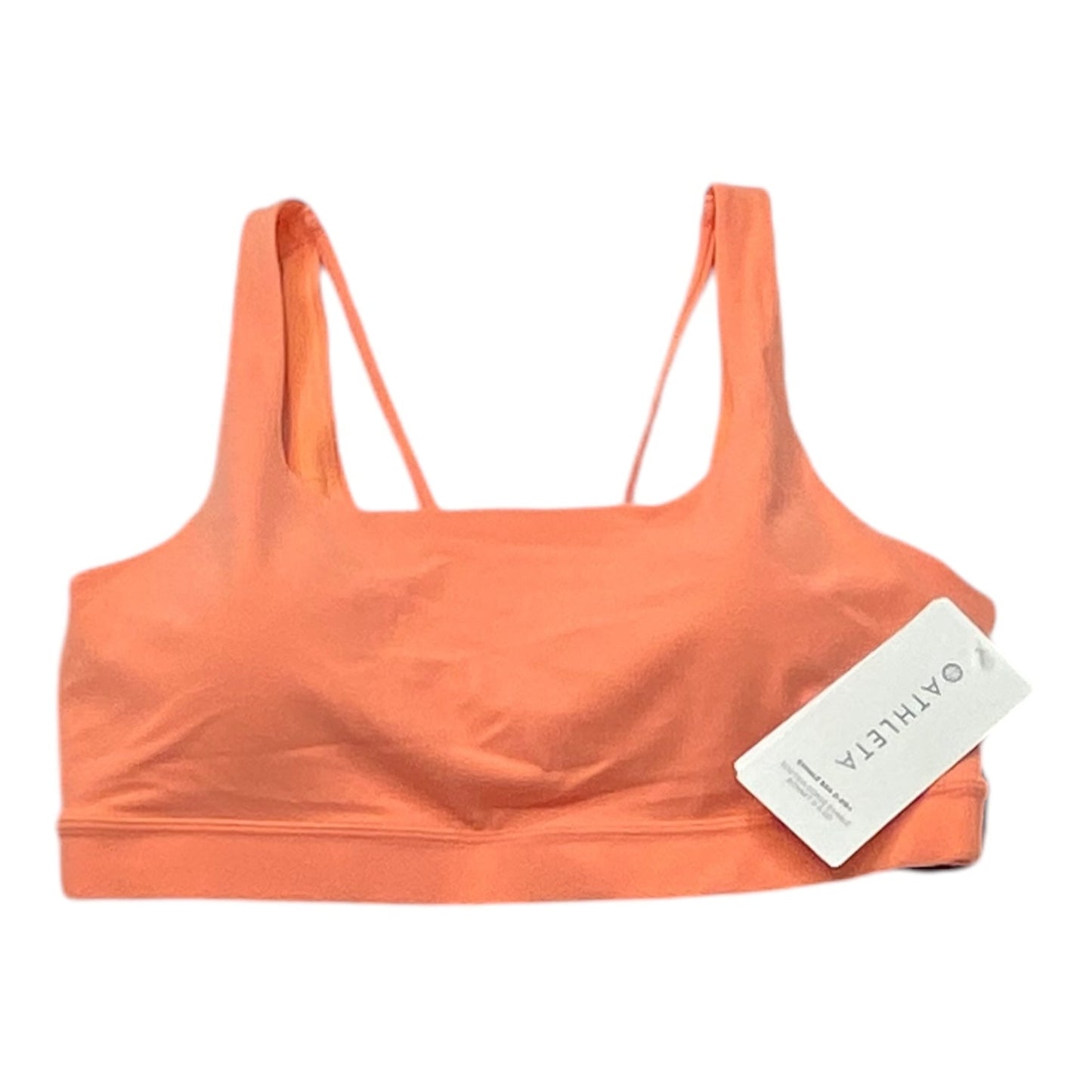 Athletic Bra By Athleta In Coral, Size: L