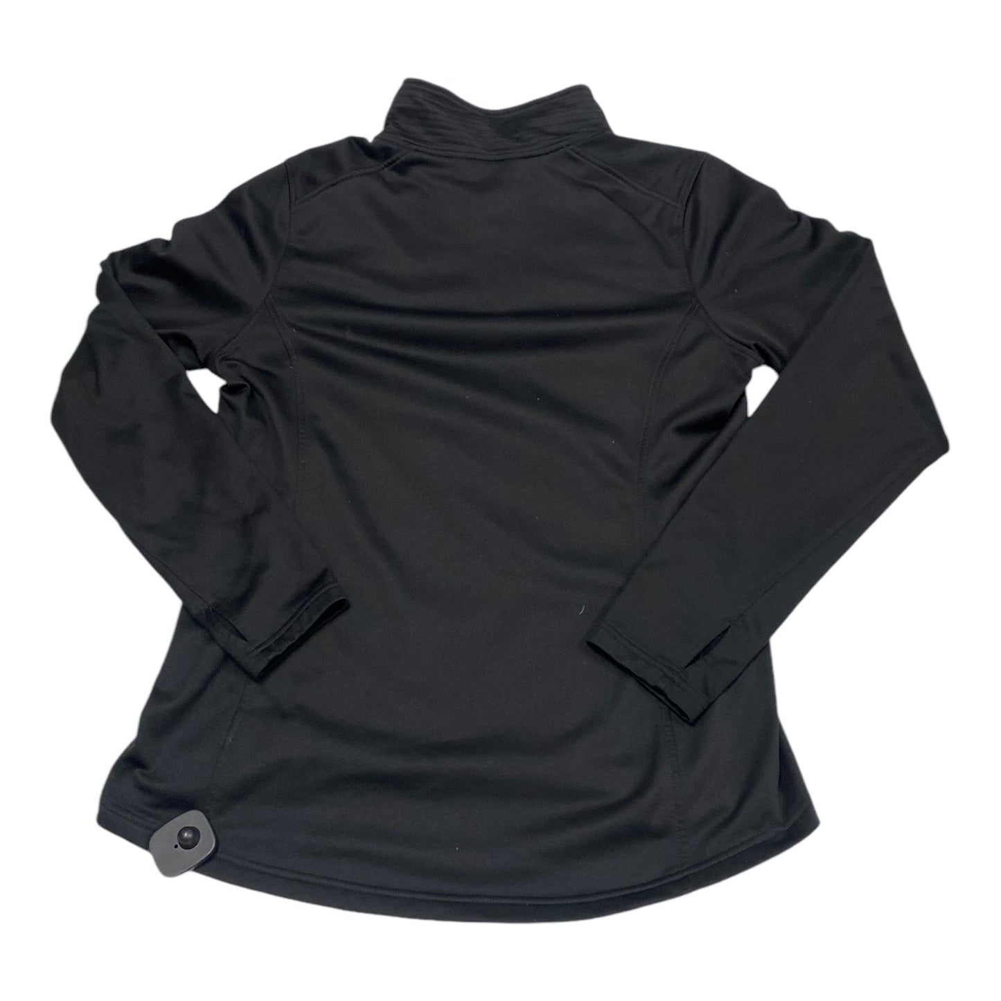 Athletic Top Long Sleeve Collar By The North Face In Black, Size: Large