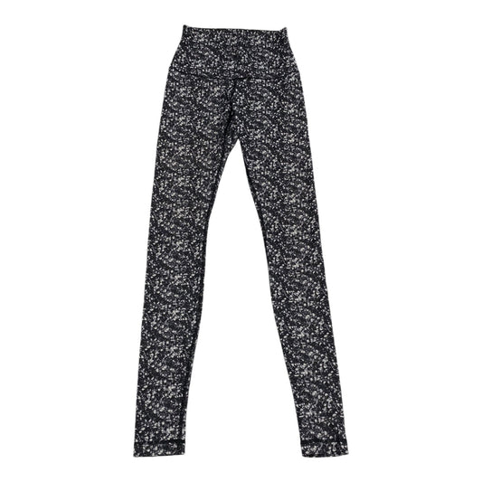 Athletic Leggings By Lululemon In Black & Grey, Size: S