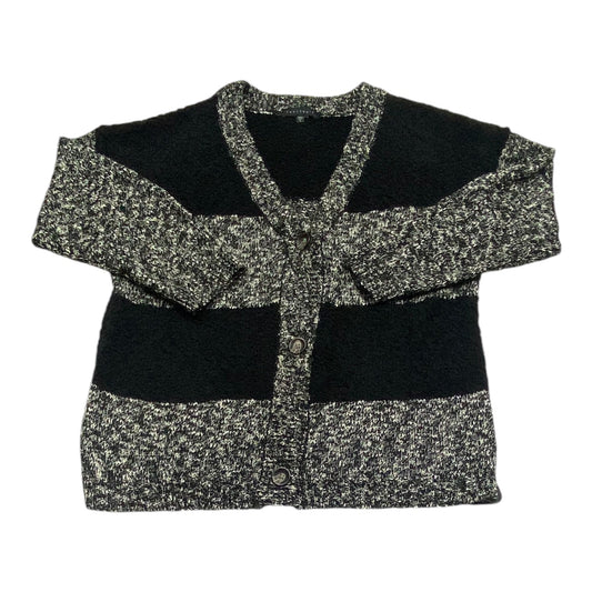 Sweater Cardigan By Sanctuary In Black & White, Size: L