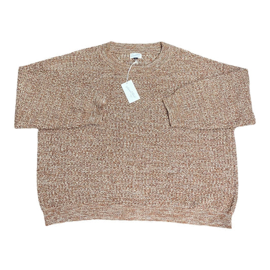 Sweater By Universal Thread In Brown, Size: 4x