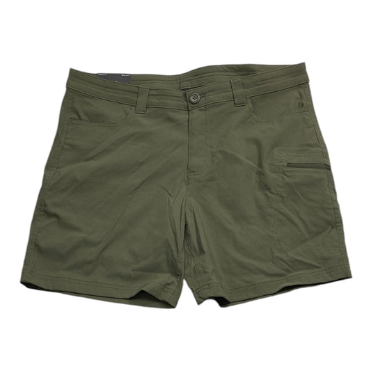 Athletic Shorts By Eddie Bauer In Green, Size: 14