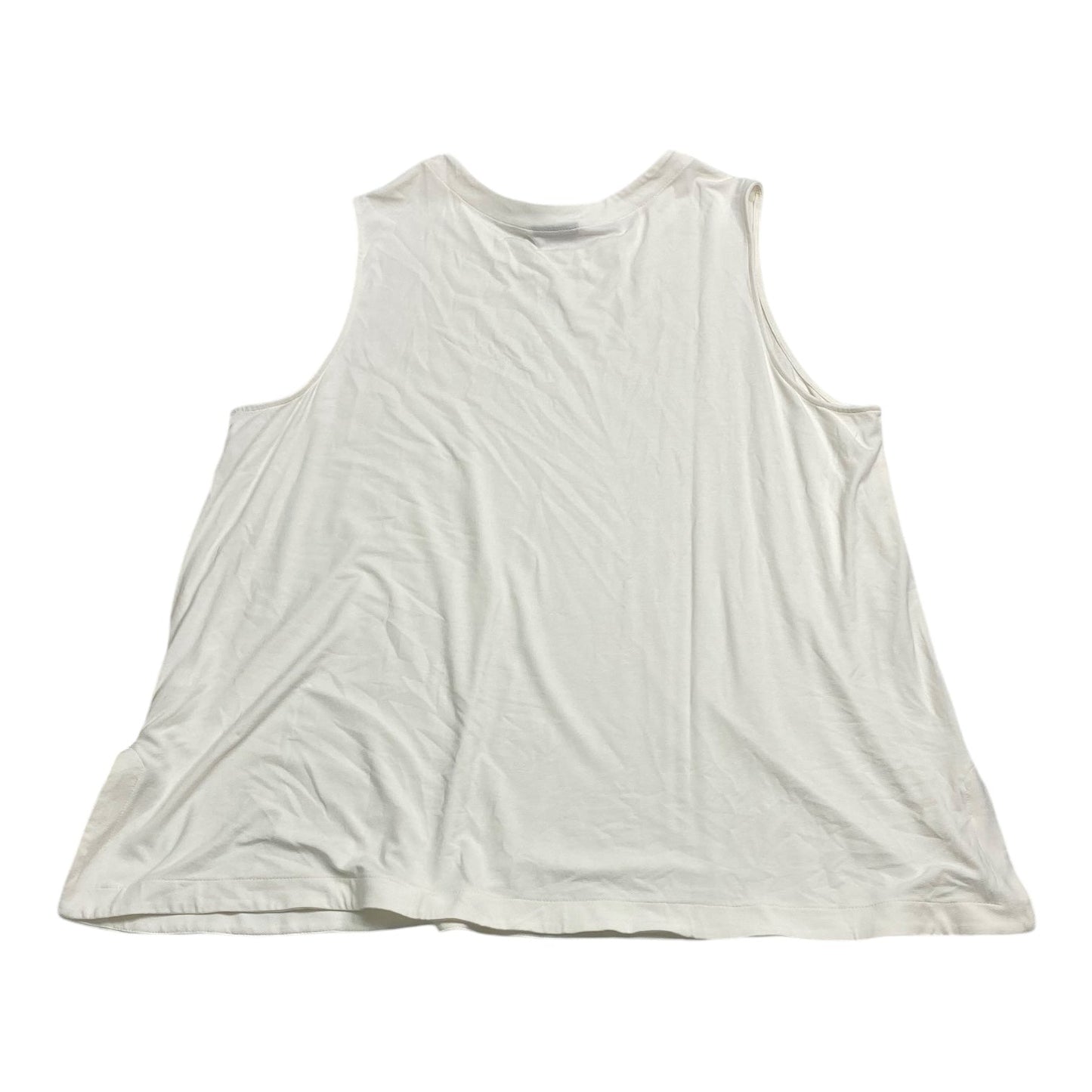 Top Sleeveless By J. Jill In Cream, Size: 3x