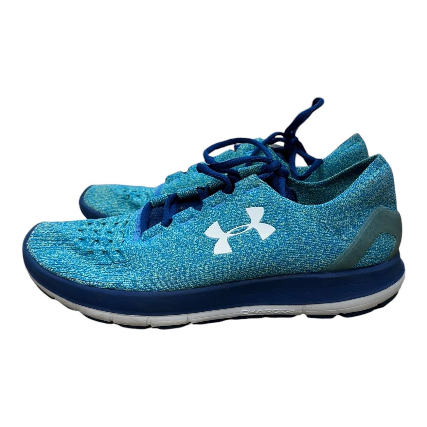 Shoes Athletic By Under Armour In Blue, Size: 10