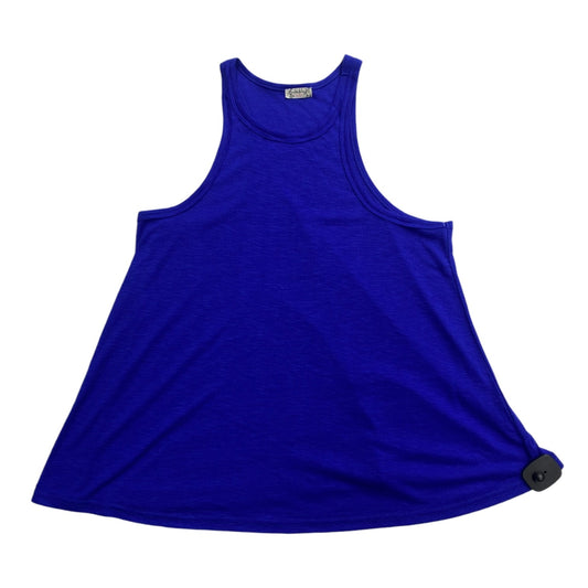 Top Sleeveless By Free People In Blue, Size: M