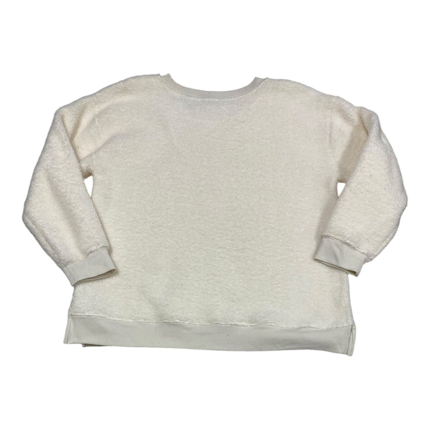 Sweater By Loft In Cream, Size: L