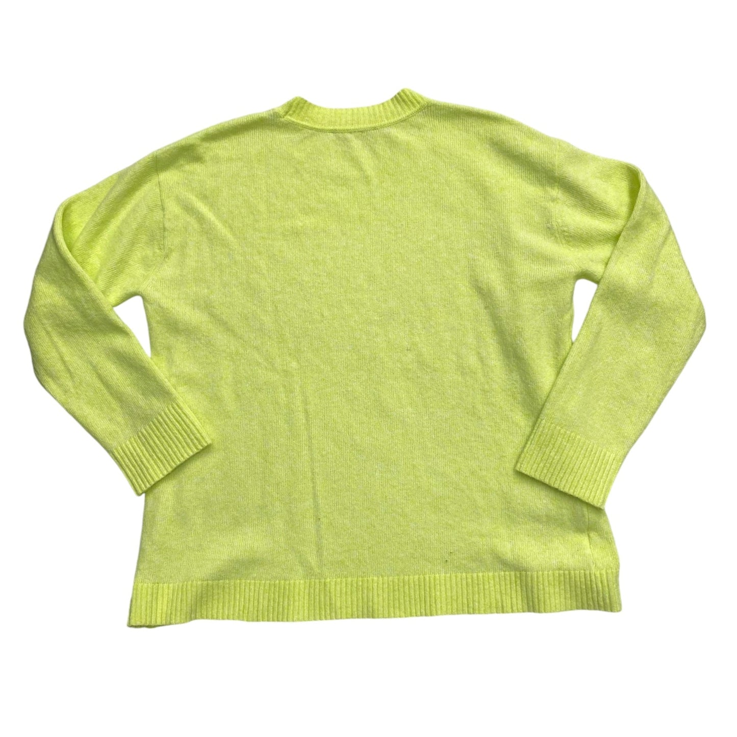 Sweater By Loft In Yellow, Size: Xl