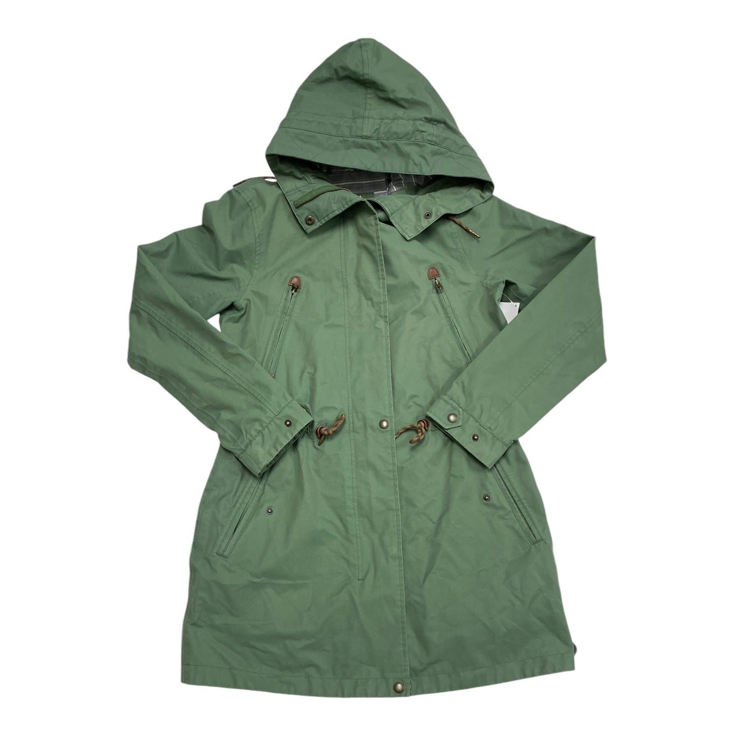 Jacket Windbreaker By Fatface In Green, Size: S