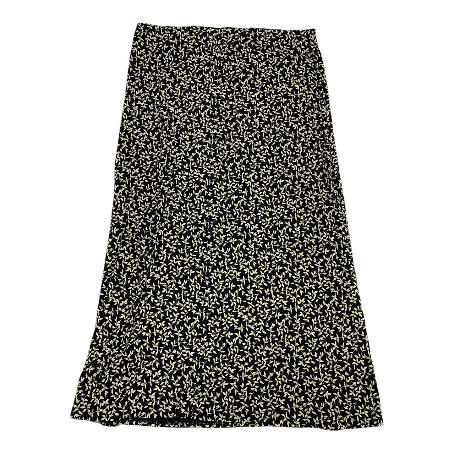 Skirt Maxi By J. Jill In Black & Cream, Size: Xl