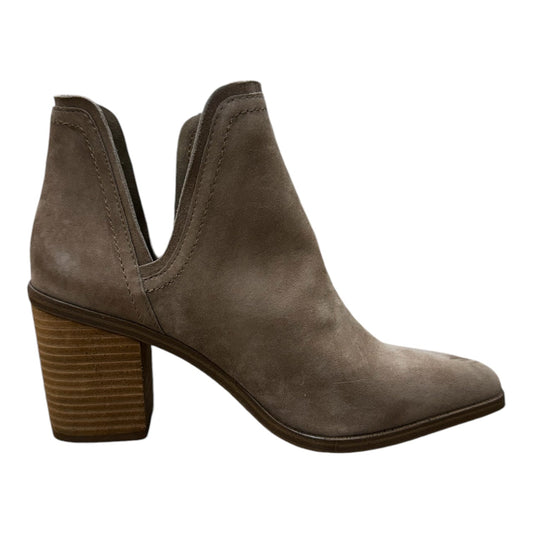 Boots Ankle Heels By Steve Madden In Brown, Size: 7