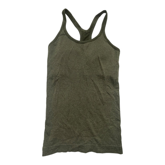 Athletic Tank Top By Lululemon In Green, Size: 4