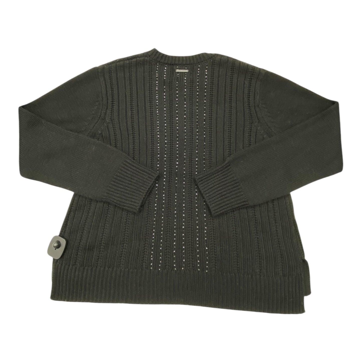 Sweater Cardigan By Carve Designs In Black, Size: L