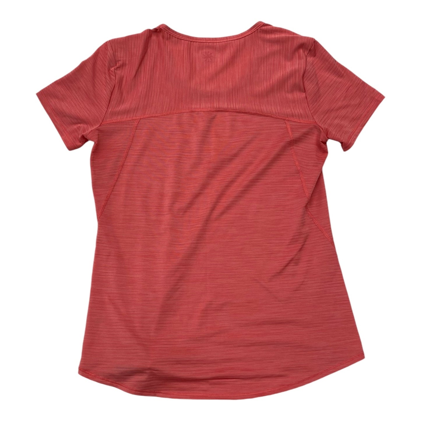 Athletic Top Short Sleeve By Athleta In Orange, Size: Xs