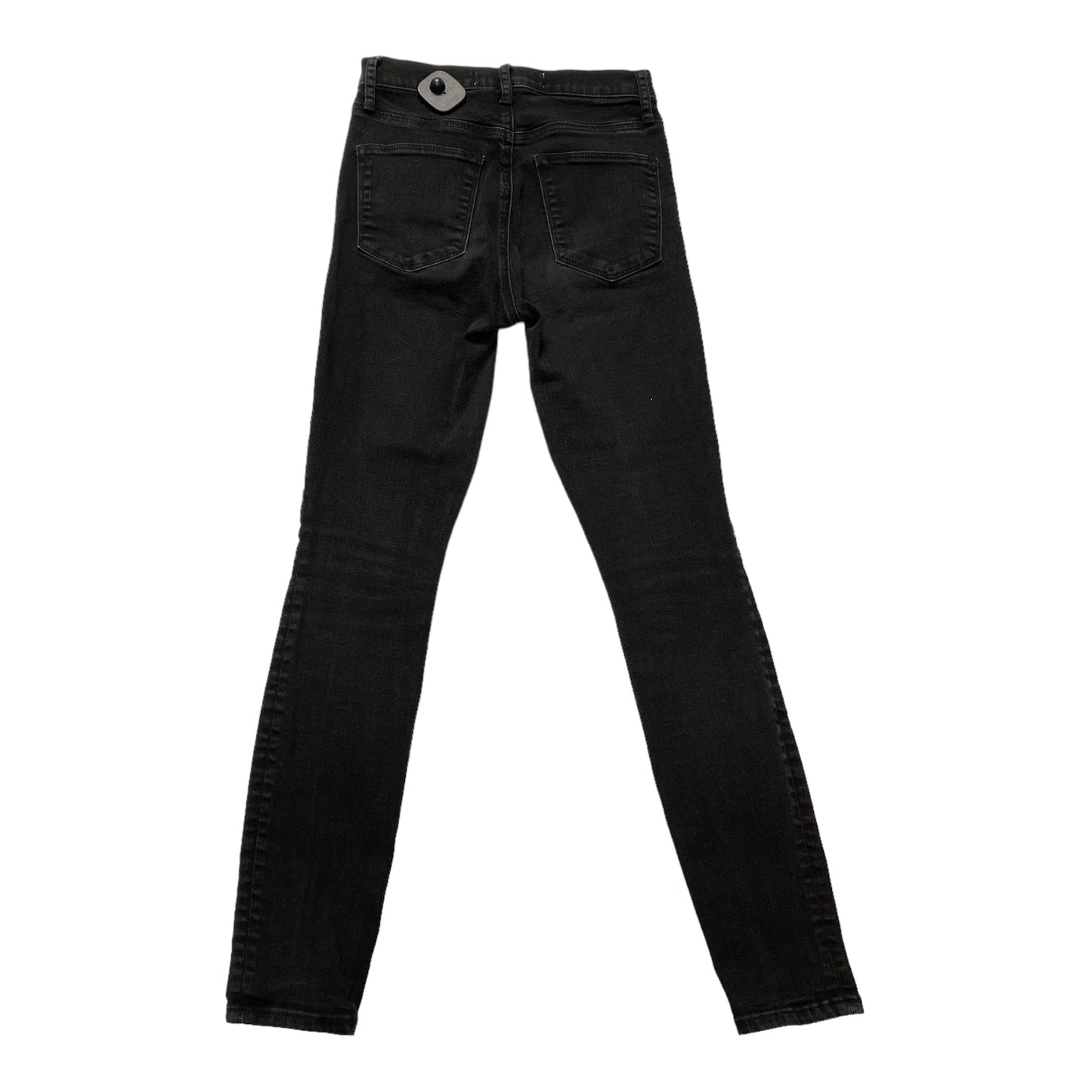 Black Denim Jeans Skinny Gap, Size 0