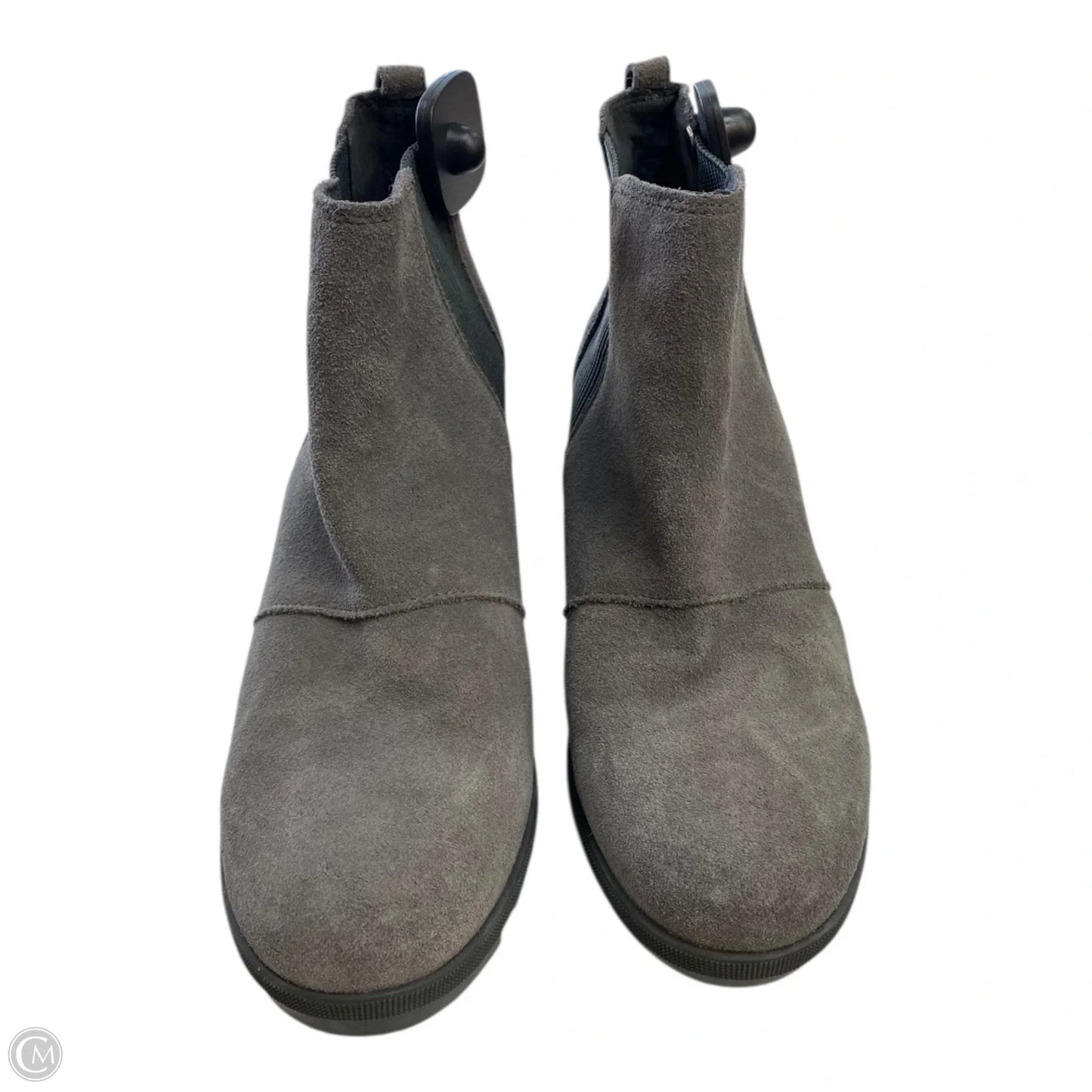 Boots Designer By Sorel In Grey, Size: 10.5