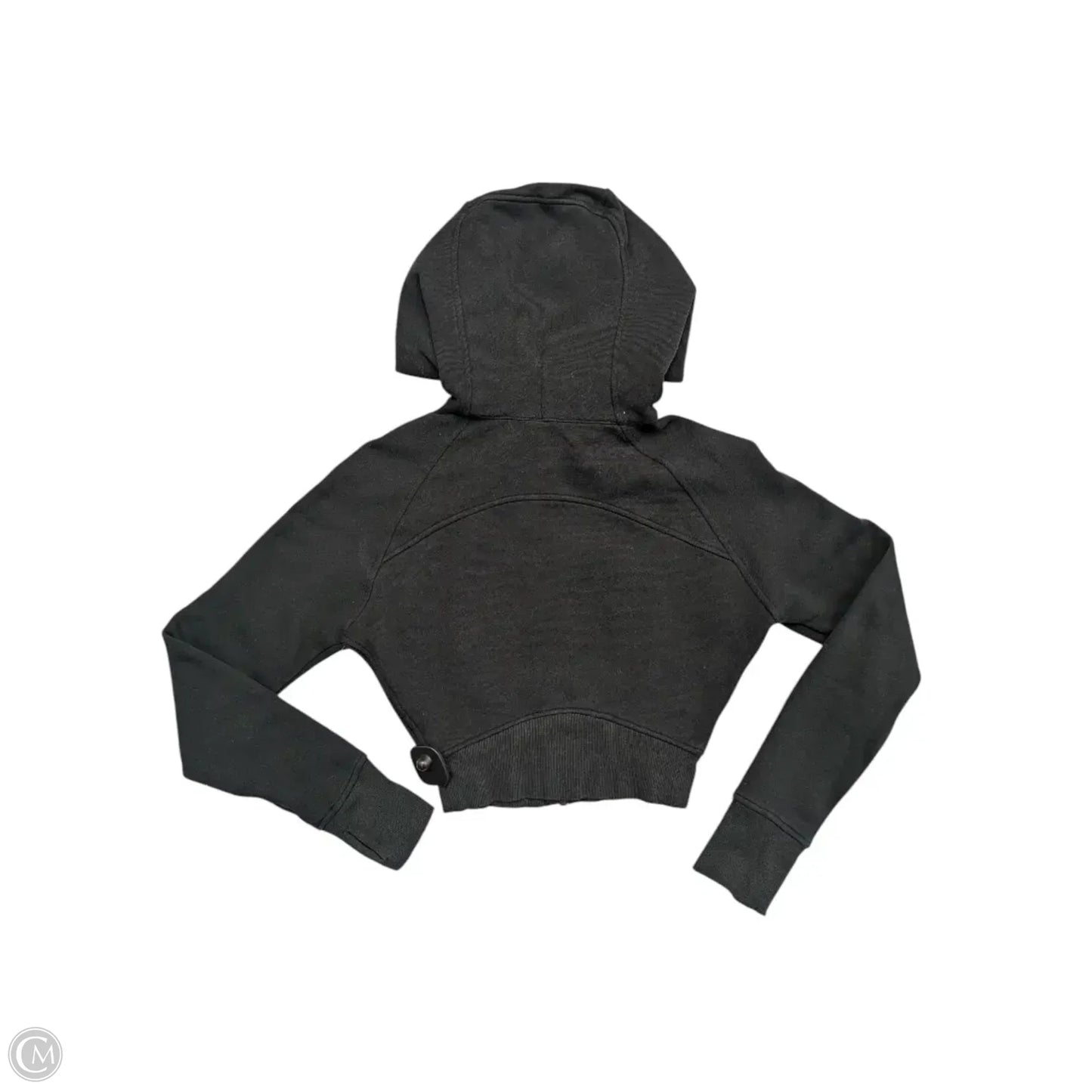 Athletic Jacket By Lululemon In Black, Size: Xs