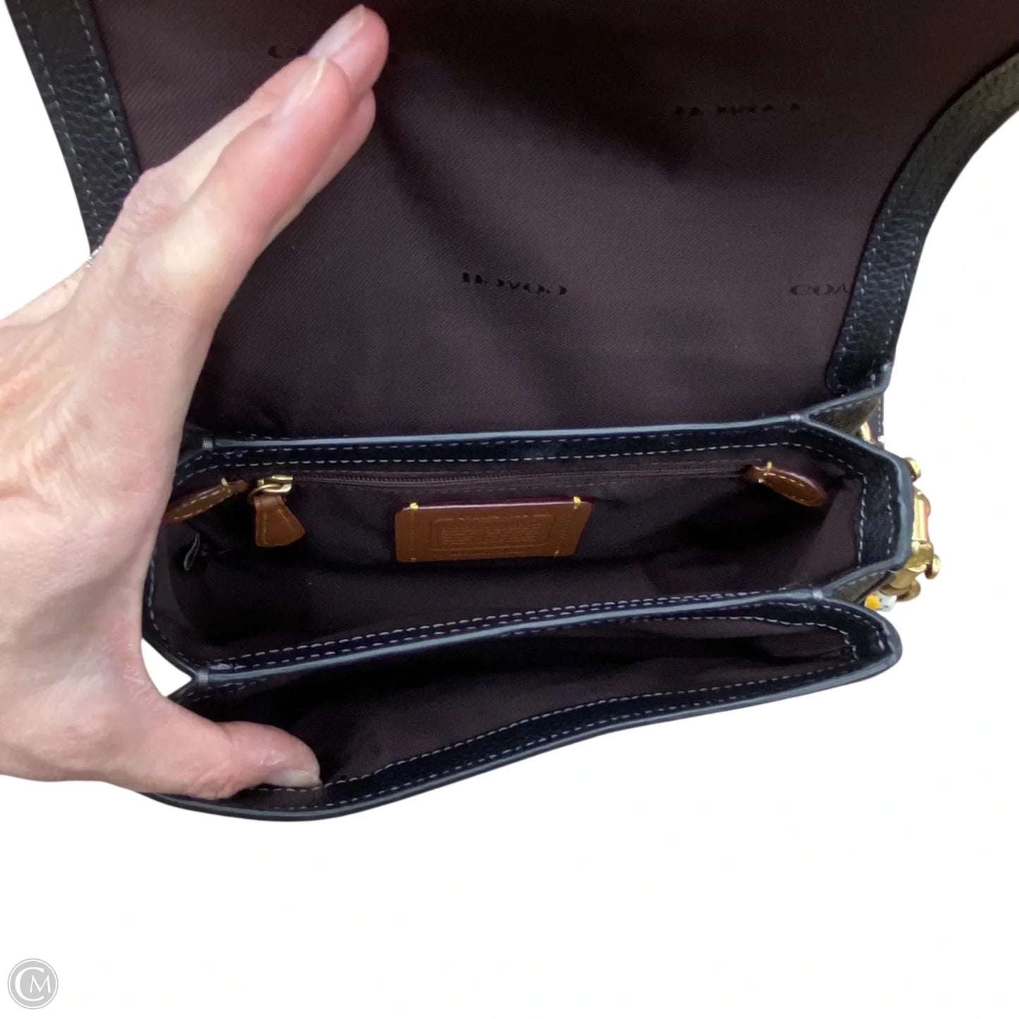 Handbag Designer By Coach, Size: Small