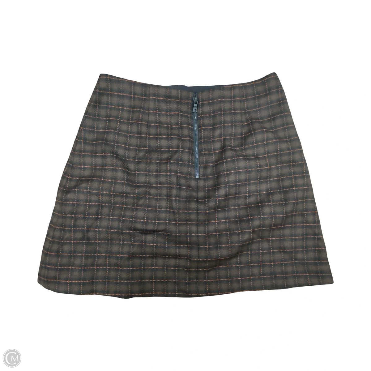 Skirt Designer By Alice + Olivia In Plaid Pattern, Size: 2