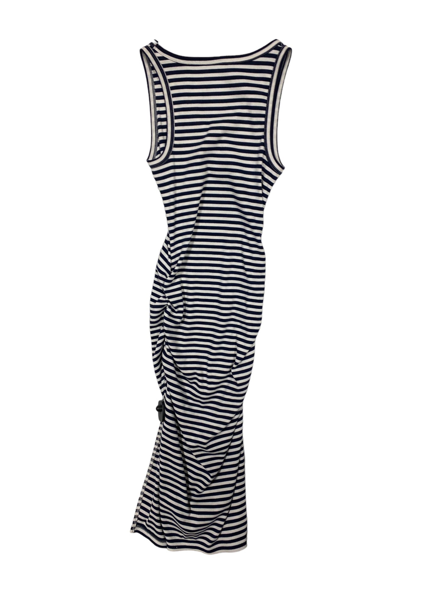Striped Pattern Dress Casual Midi A New Day, Size Xs