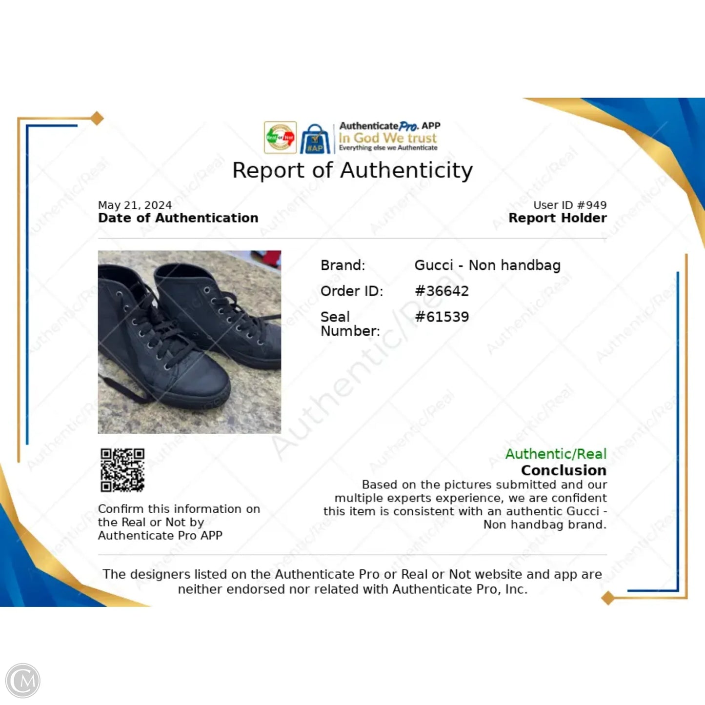 Shoes Luxury Designer By Guci In Black, Size: 5.5
