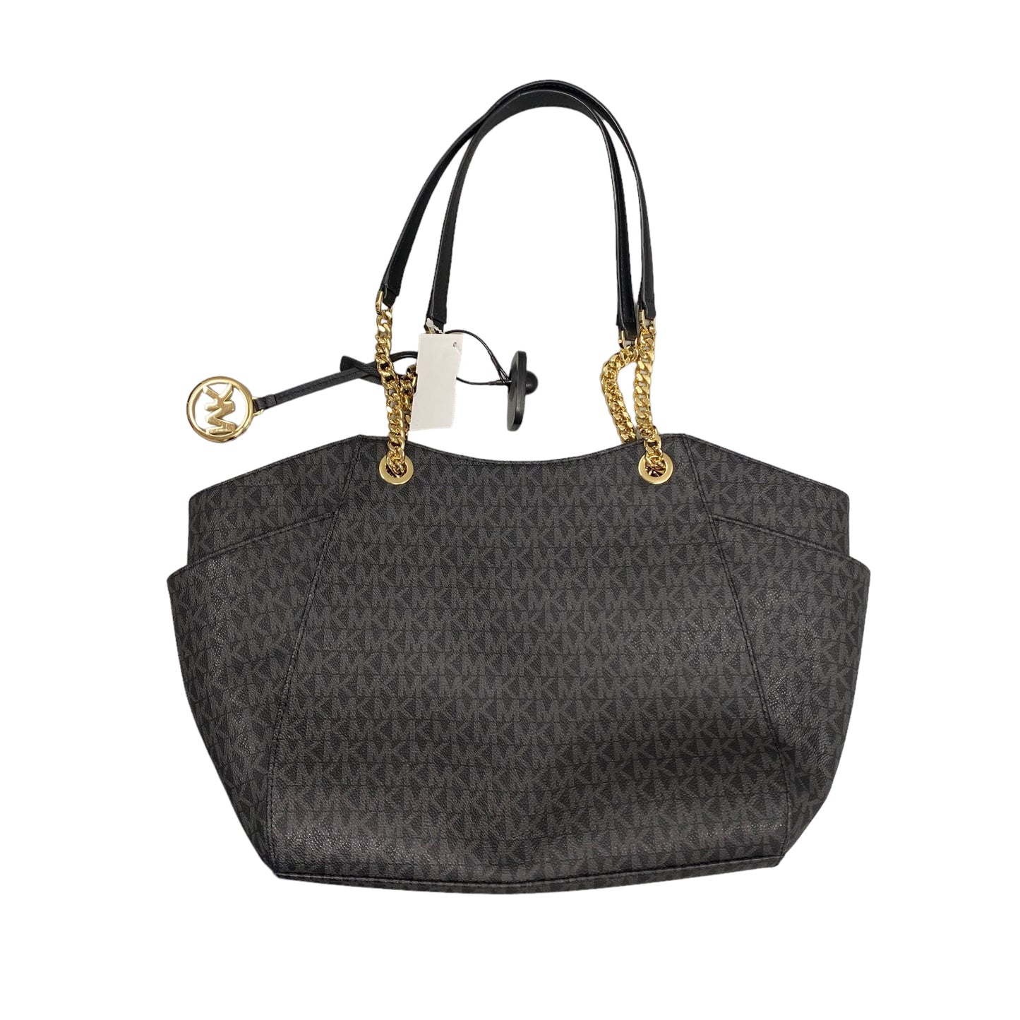 Grey Handbag Designer Michael Kors, Size Large