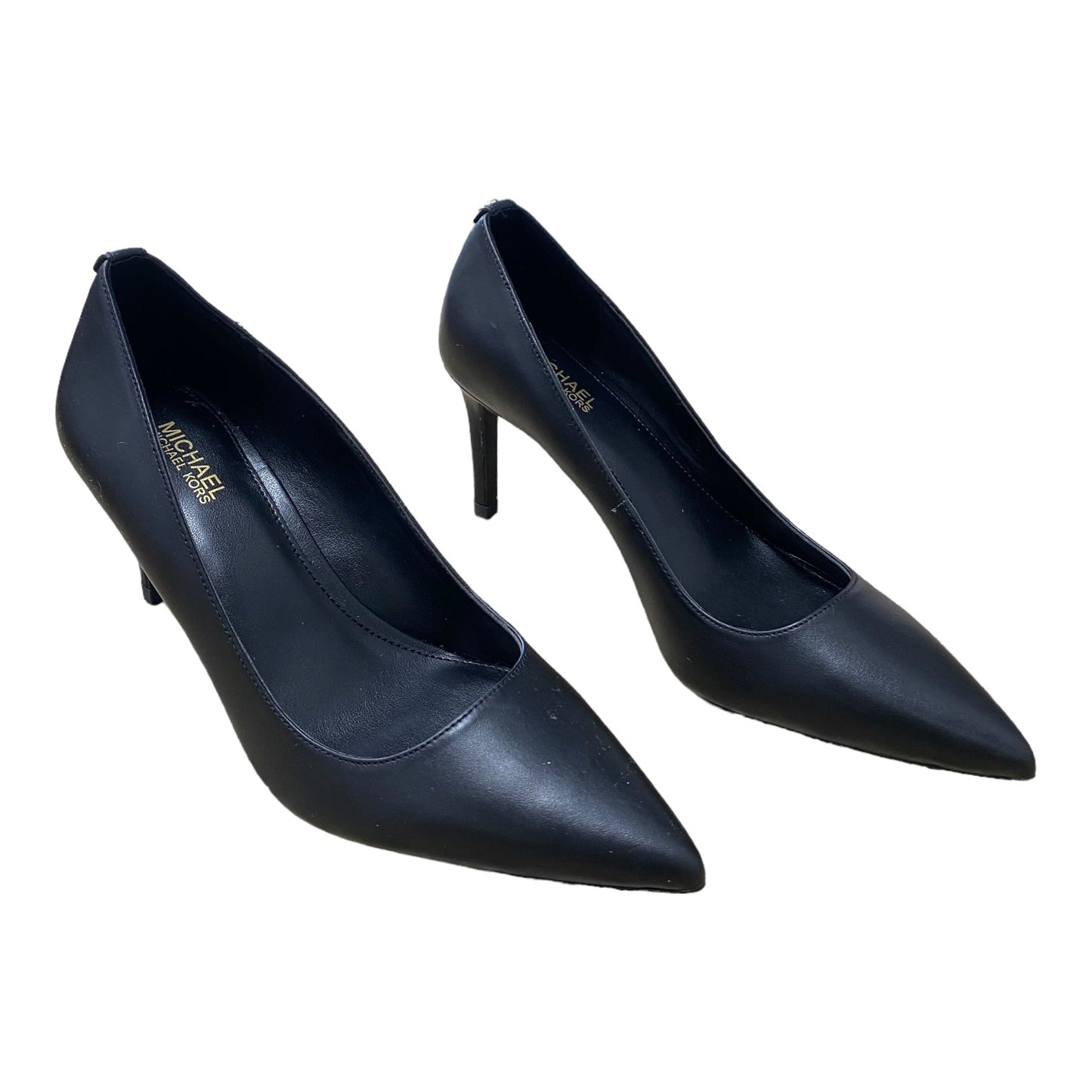 Black Shoes Heels Stiletto Michael Kors, Size 6