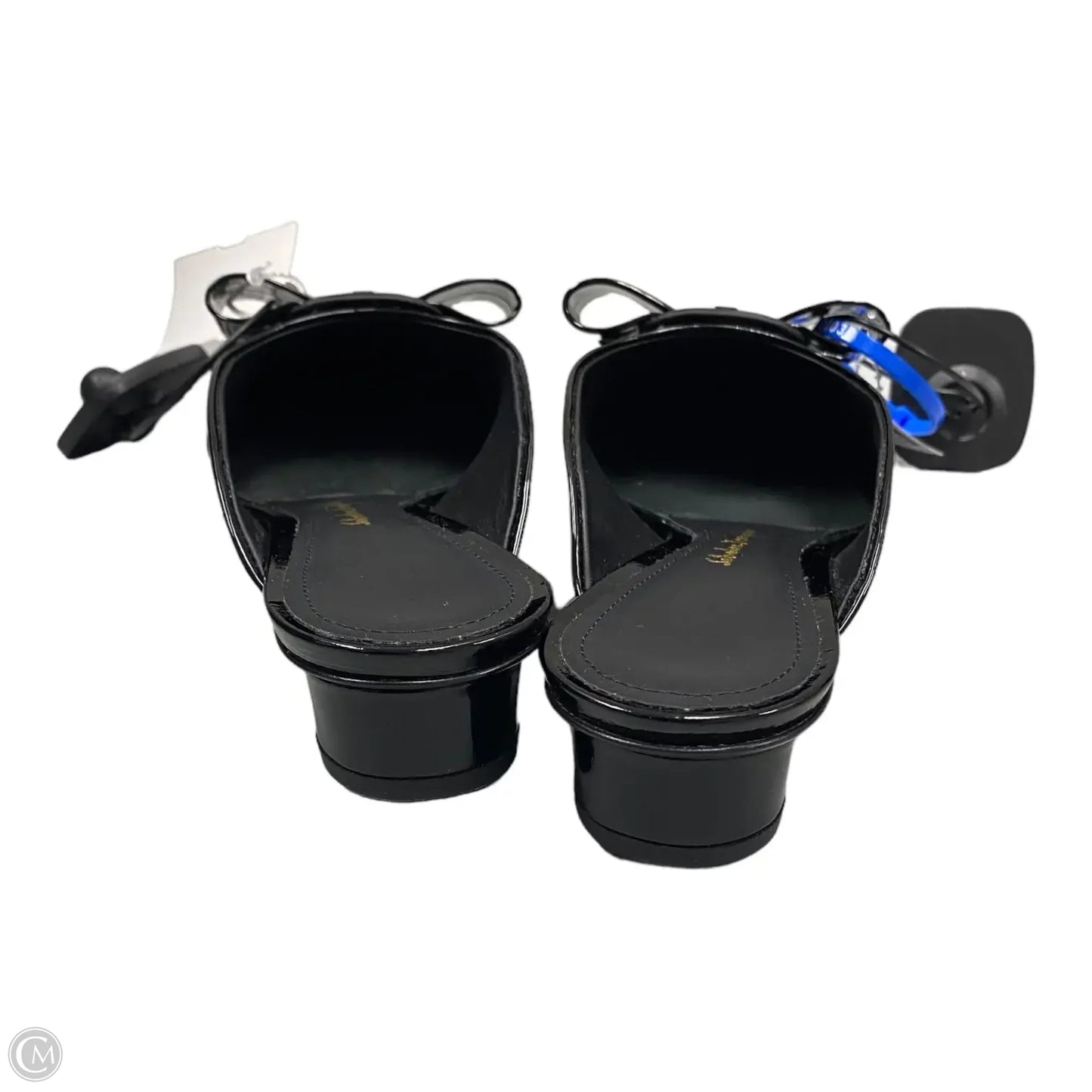 Shoes Luxury Designer By Ferragamo In Black, Size: 6