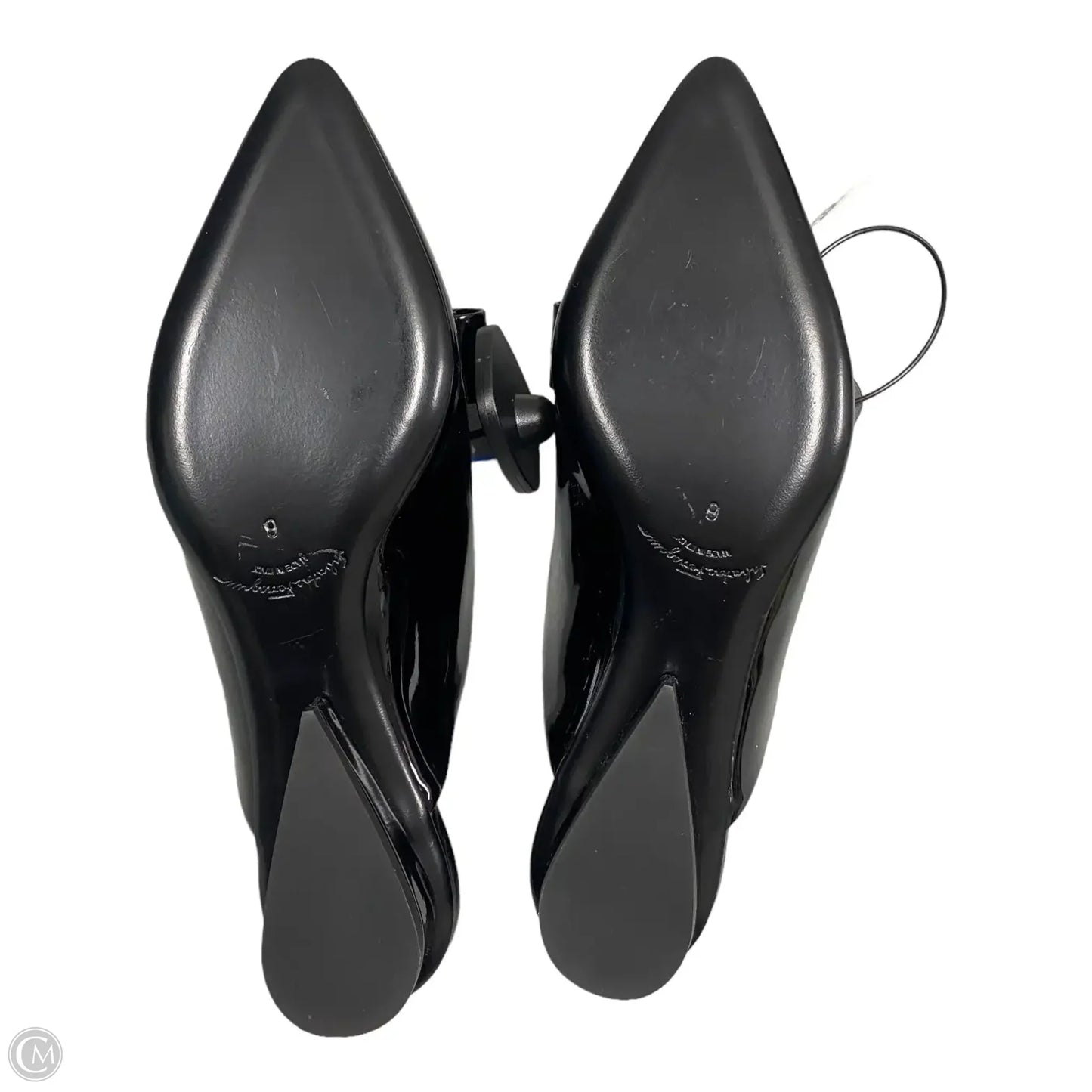 Shoes Luxury Designer By Ferragamo In Black, Size: 6