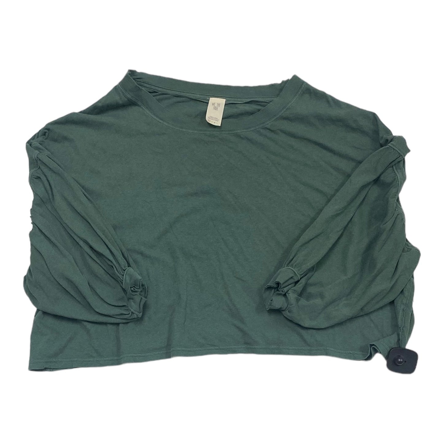 Green Top Long Sleeve We The Free, Size Xs