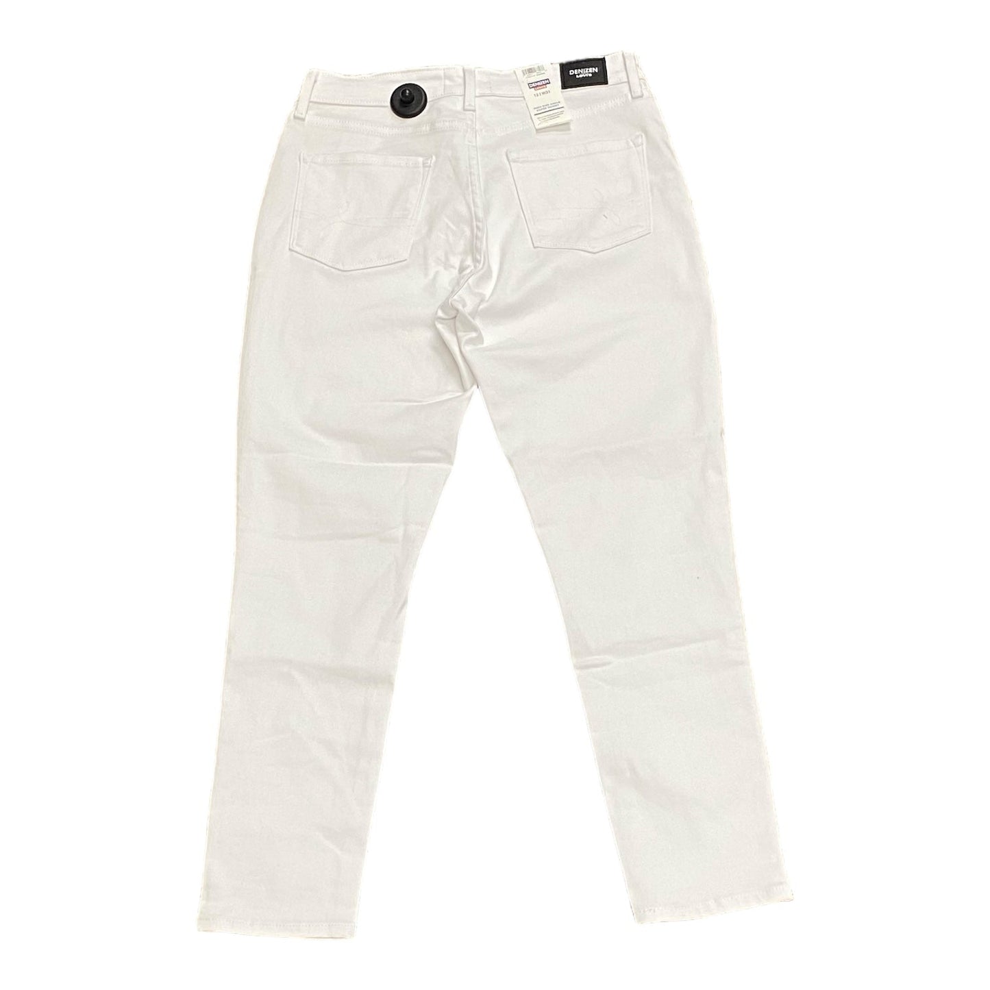White Denim Jeans Skinny Denizen By Levis, Size 12