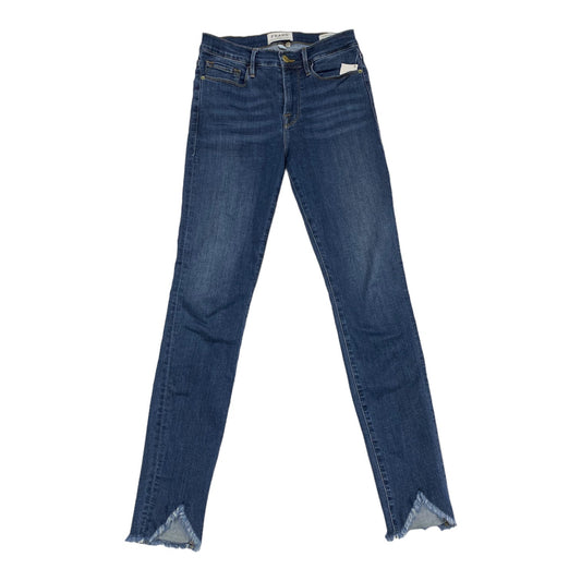 Blue Denim Jeans Skinny Frame, Size 4