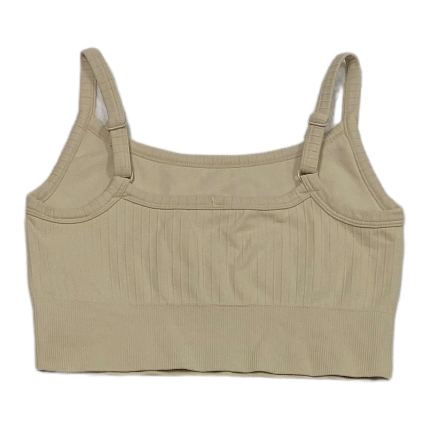 Athletic Bra By H&m In Tan, Size: S