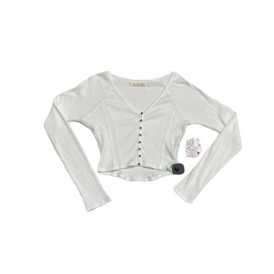 Top Long Sleeve By We The Free In White, Size: L