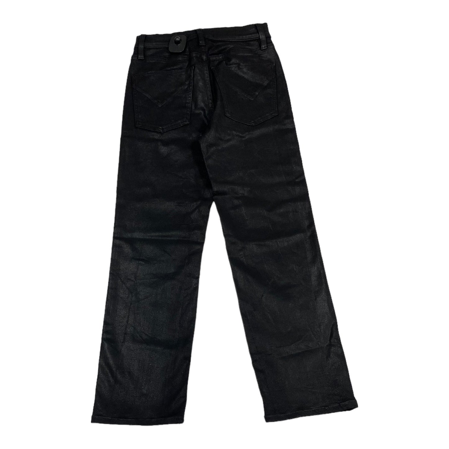 Jeans Boot Cut By Hudson In Black Denim, Size: 0