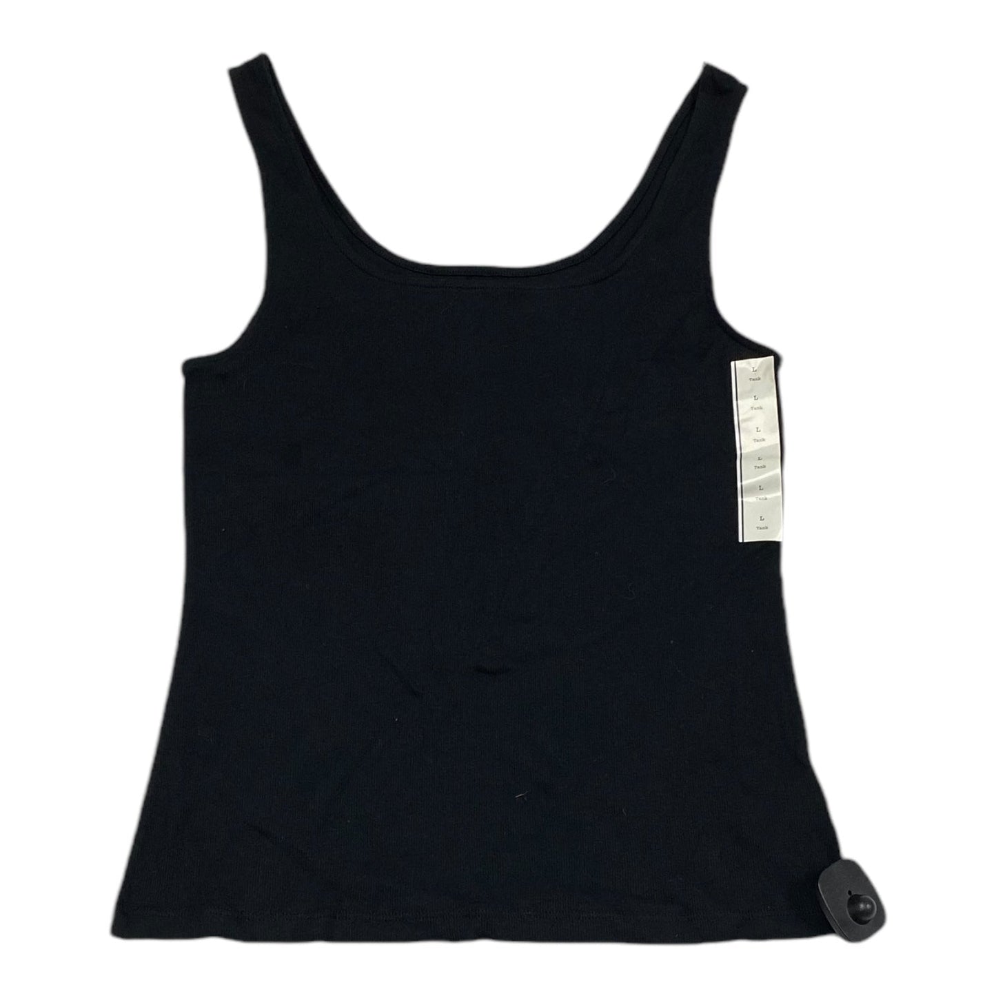 Top Sleeveless Basic By A New Day In Black, Size: L