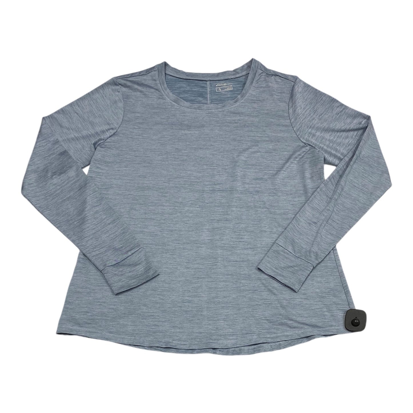 Top Long Sleeve By Eddie Bauer In Blue, Size: L