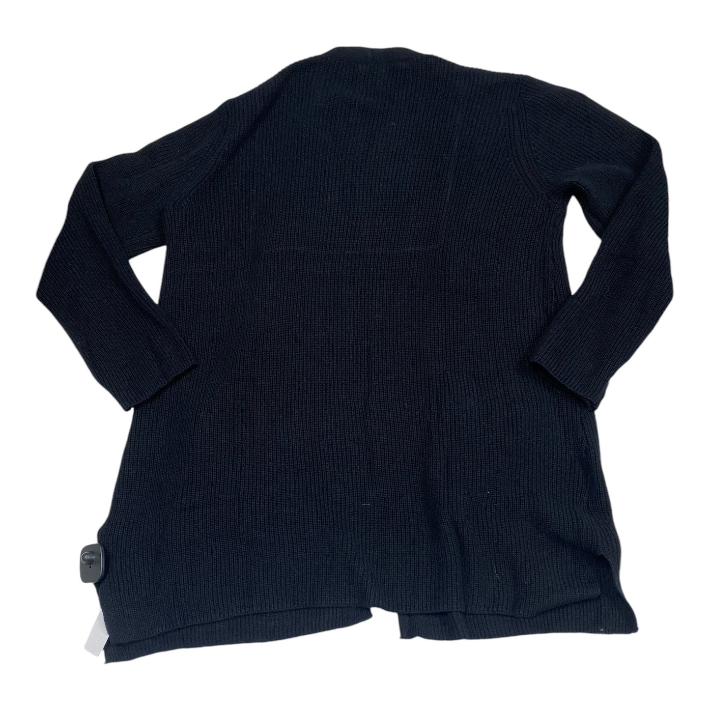 Sweater Cardigan By Gap In Black, Size: Xl