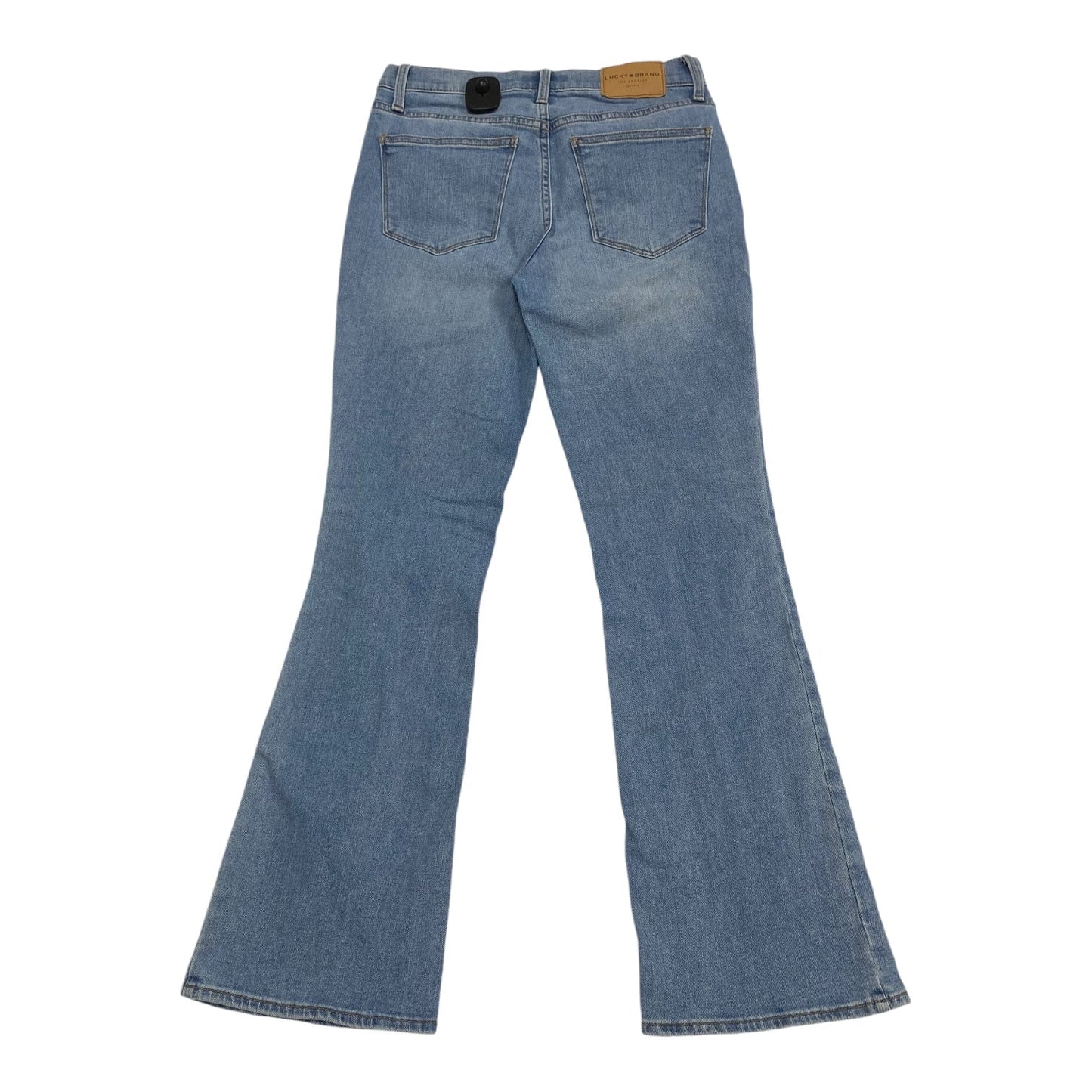 Jeans Cropped By Lucky Brand In Blue Denim, Size: 8