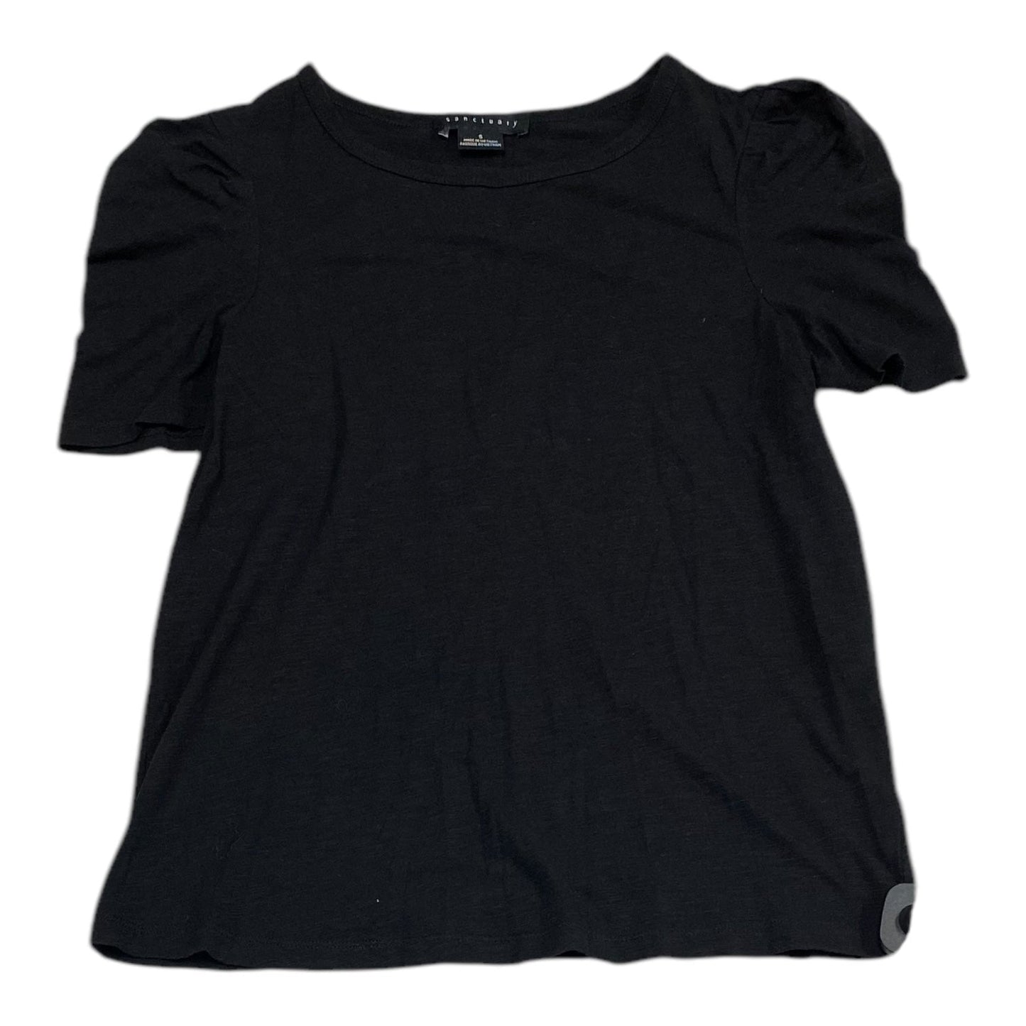 Top Short Sleeve By Sanctuary In Black, Size: S