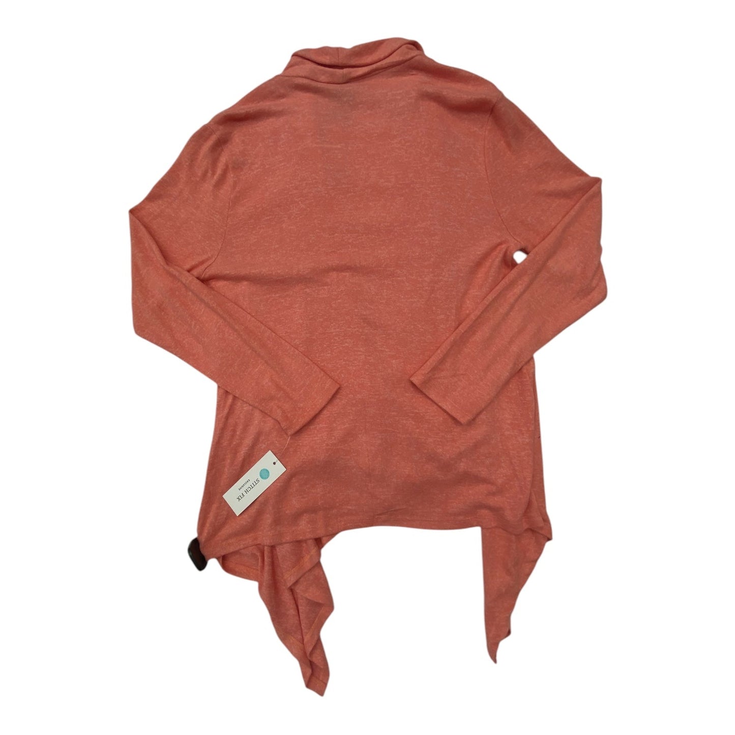 Top Long Sleeve By Bobeau In Coral, Size: L