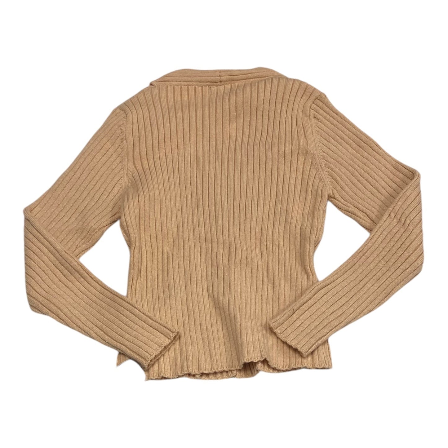 Top Long Sleeve By SOLEILASHOP In Tan, Size: S