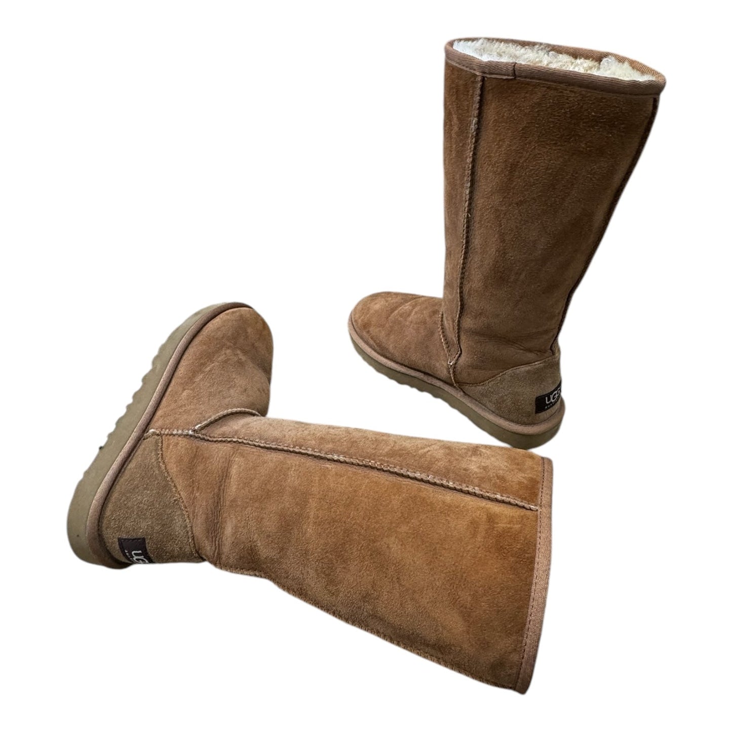 Boots Snow By Ugg In Brown, Size: 7