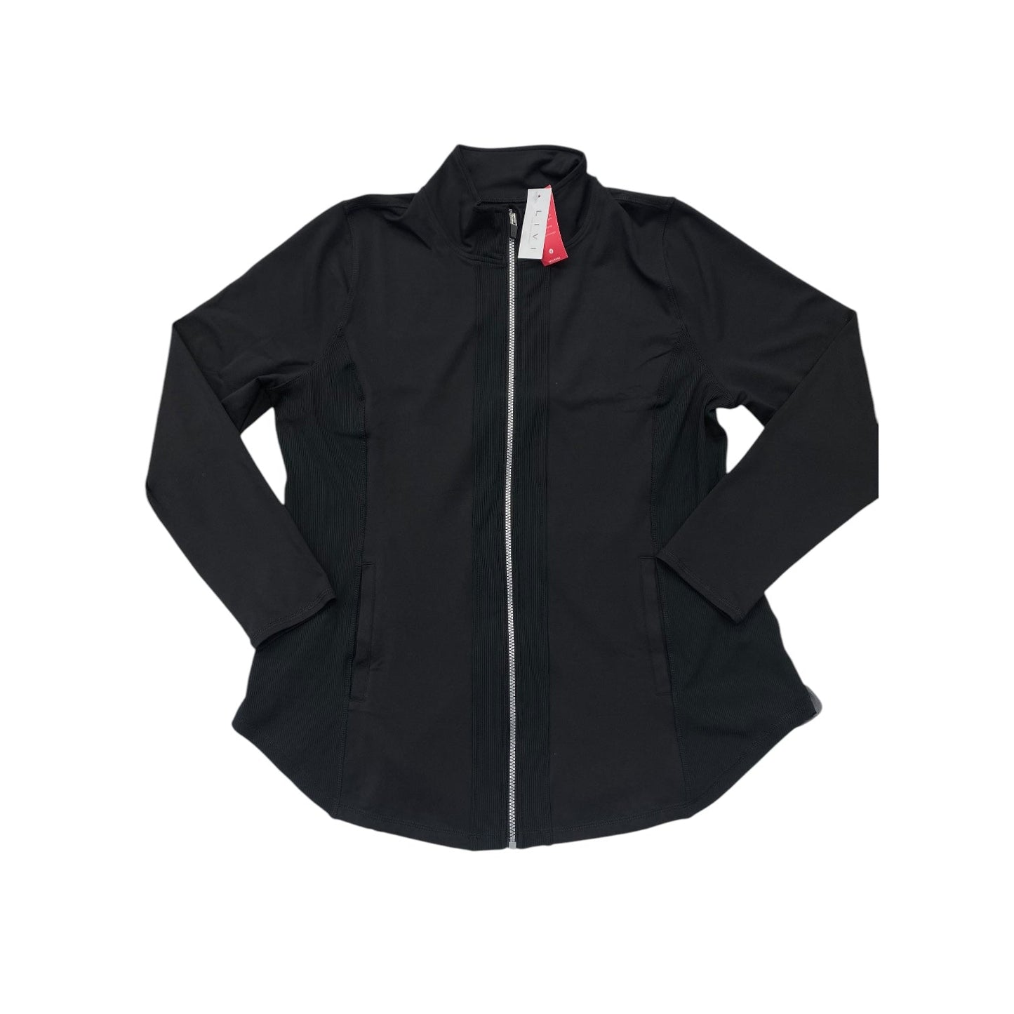 Athletic Jacket By Livi Active In Black, Size: 1x