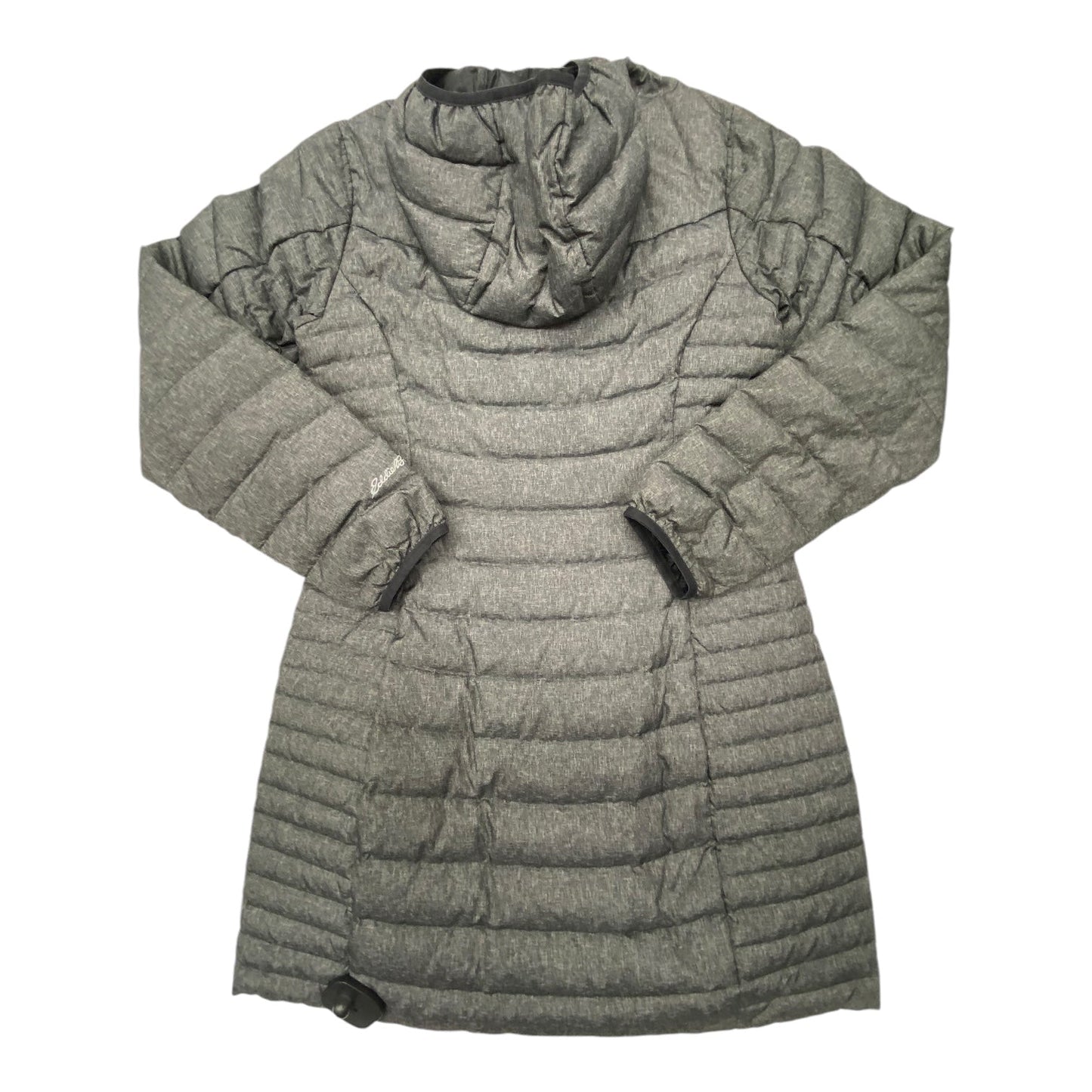 Jacket Puffer & Quilted By Eddie Bauer In Grey, Size: S